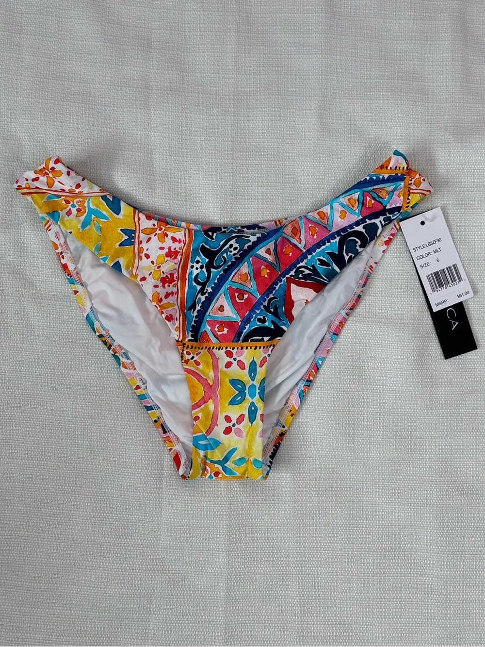 La Blanca Thong Bikini Bottom Sz Medium NWT -